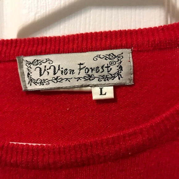 Red sweater - Picture 2 of 2